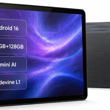 Android Tablet 11 inch with Octa-Core Processor, 36GBRAM+128GB Storage, 7800mAh Large Battery, Gemini AI, 1TB Expandable, 5G/2.4G WiFi, BT 5.4,Dual Camera, Tablet for Study, Business&Entertainment